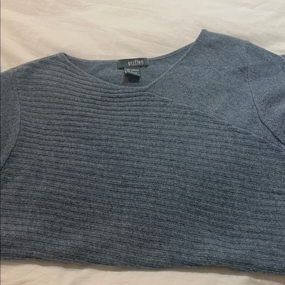 100% Cashmere sweater by Griffen size L - Picture 4 of 10